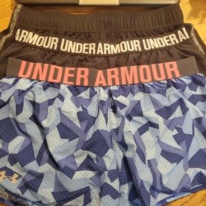 Sz M Under Armour Athletic Shorts Bundle